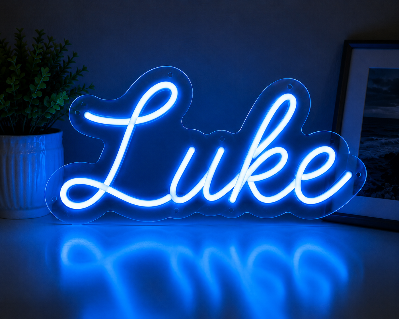 Custom LED Name Sign – Personalised Neon Light for Bedroom, Bar & Events