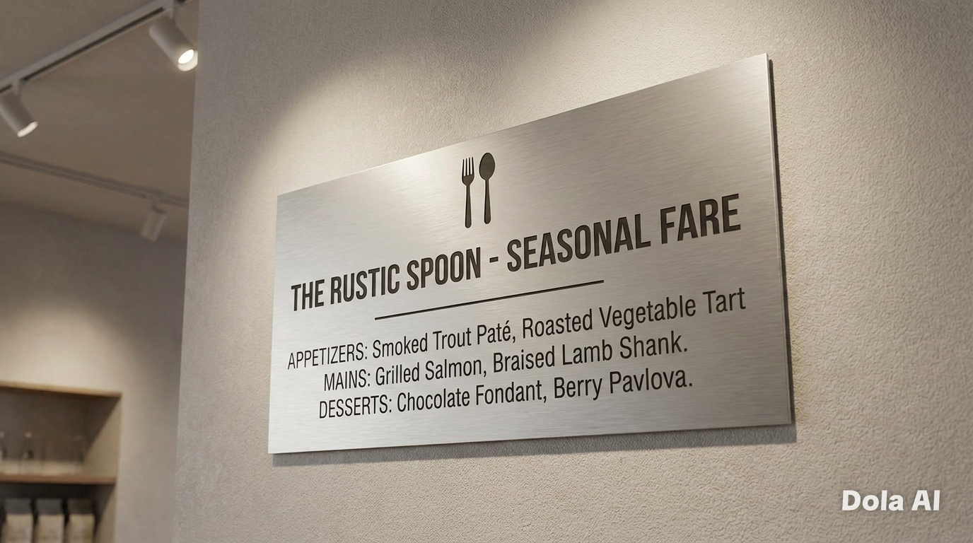 Custom Aluminium Sign Board – Personalised Indoor & Outdoor Printed Signs