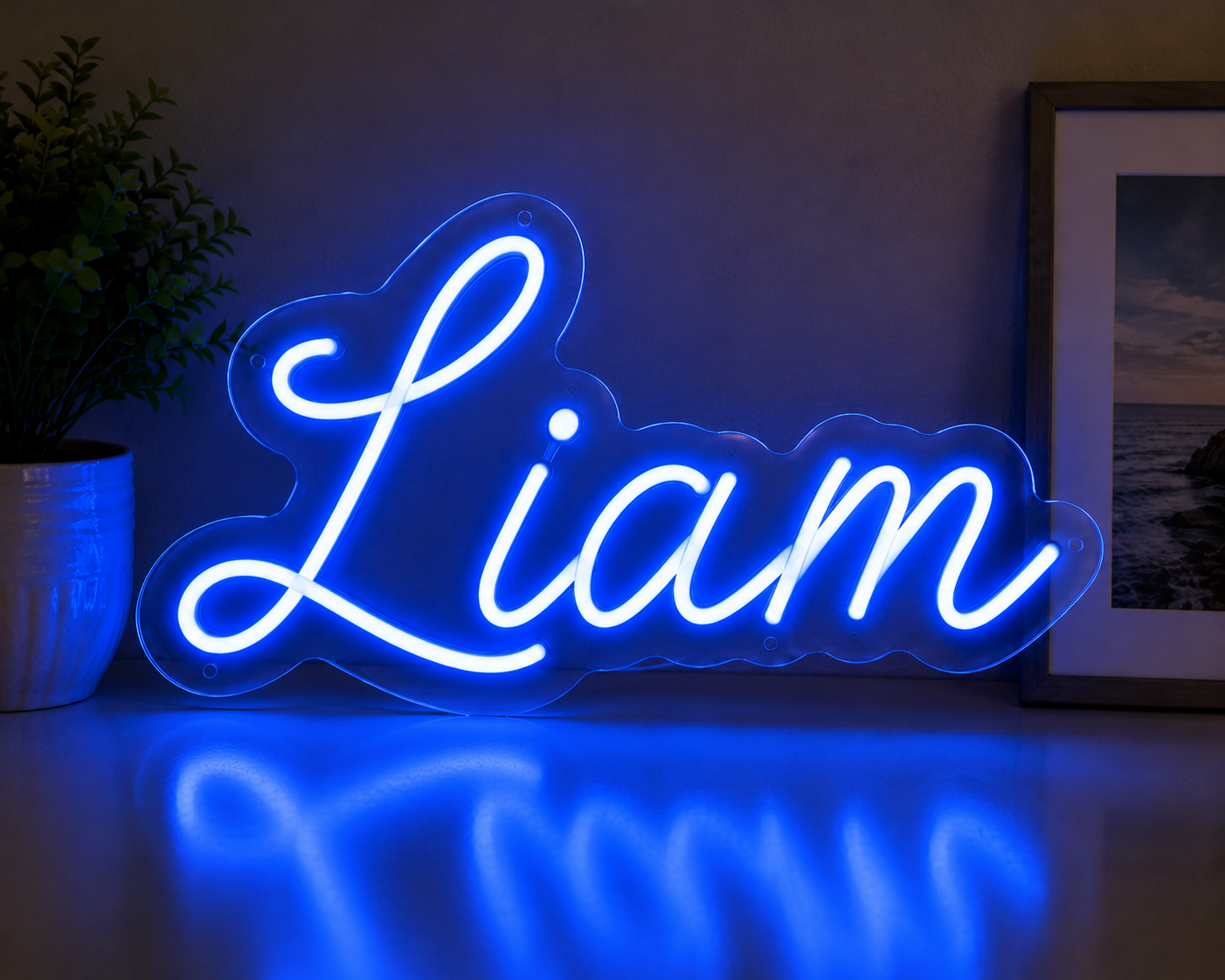 Custom LED Name Sign – Personalised Neon Light for Bedroom, Bar & Events