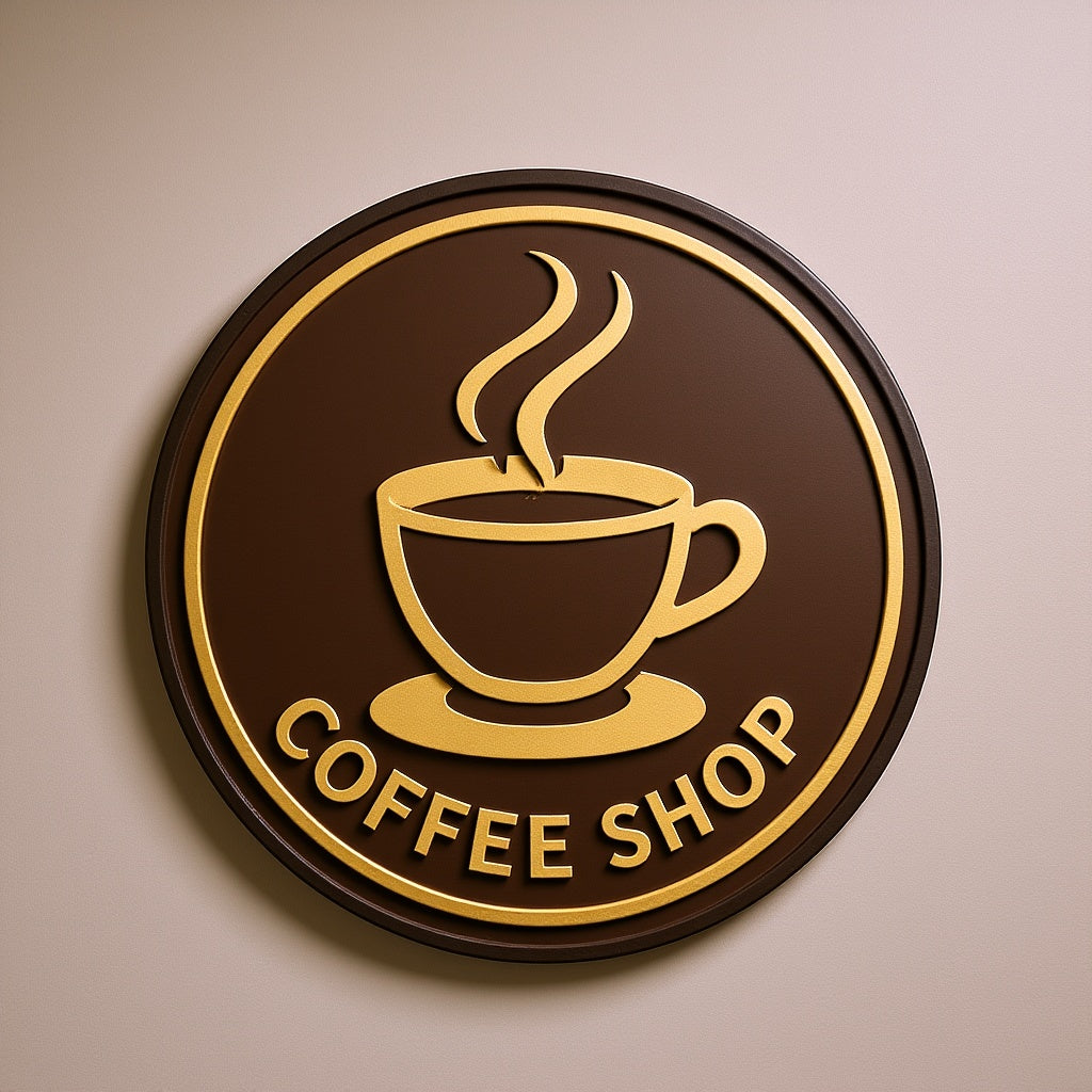 Custom 600mm Round LED Light Box – Large Personalised Illuminated Sign